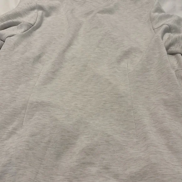 Varley Light Gray Anset wrap jacket SZ XL button closure super soft athleisure - Picture 15 of 16